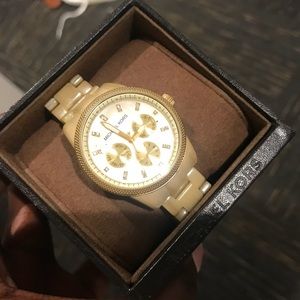 Authentic Michael Kors Tortoise Watch